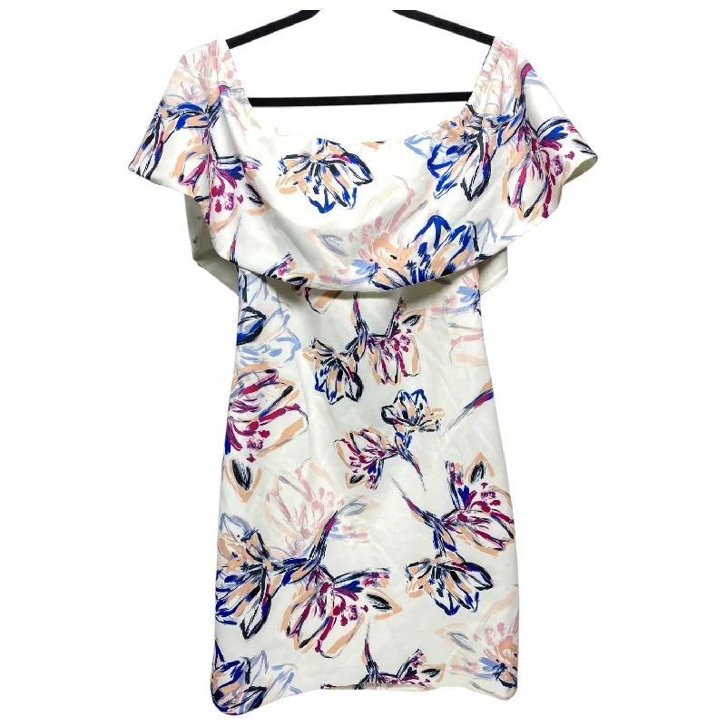 Bargain Prices printed dressDress Party Short By Badgley Mischka In Floral Print, Size: 12