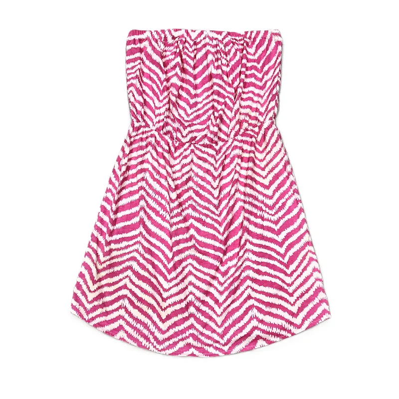 Grand Opening Sale t-shirt dressPink & White Dress Designer By Lilly Pulitzer, Size: L Grand Opening Sale t-shirt dressPink & White Dress Designer By Lilly Pulitzer, Size: L