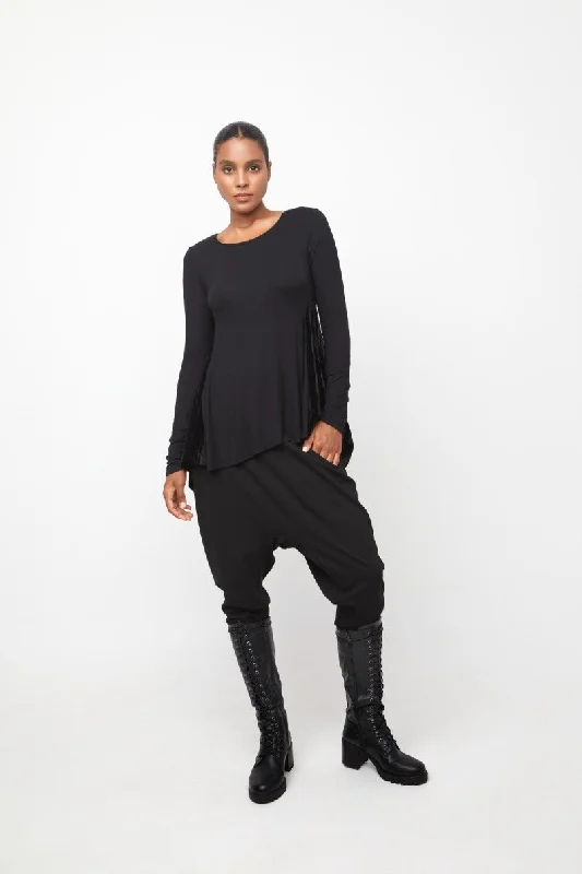 draped dressOzai N Ku Round Neck Tops