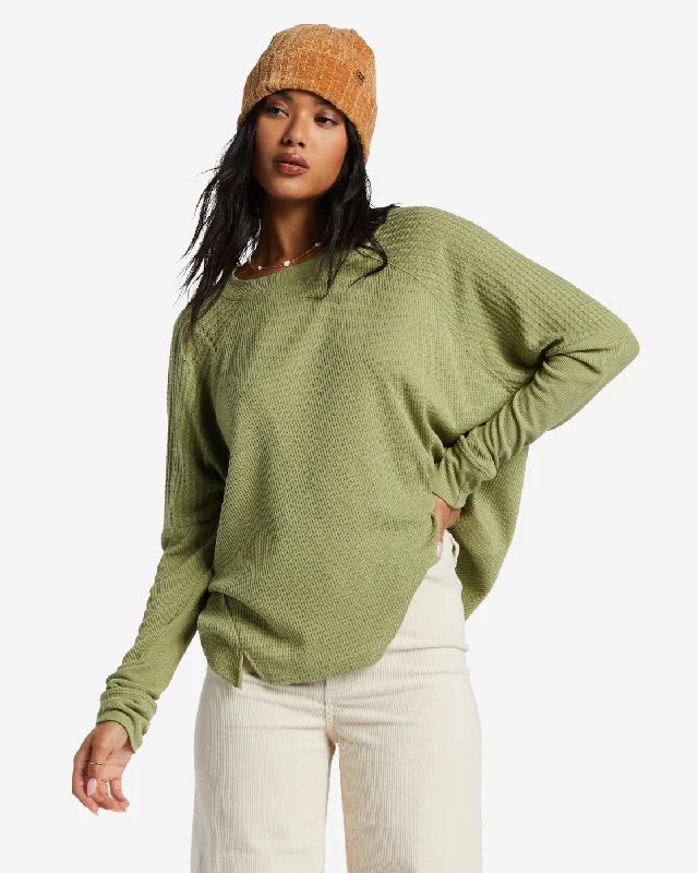 Crazy Deals Warm My Heart Top - Avocado