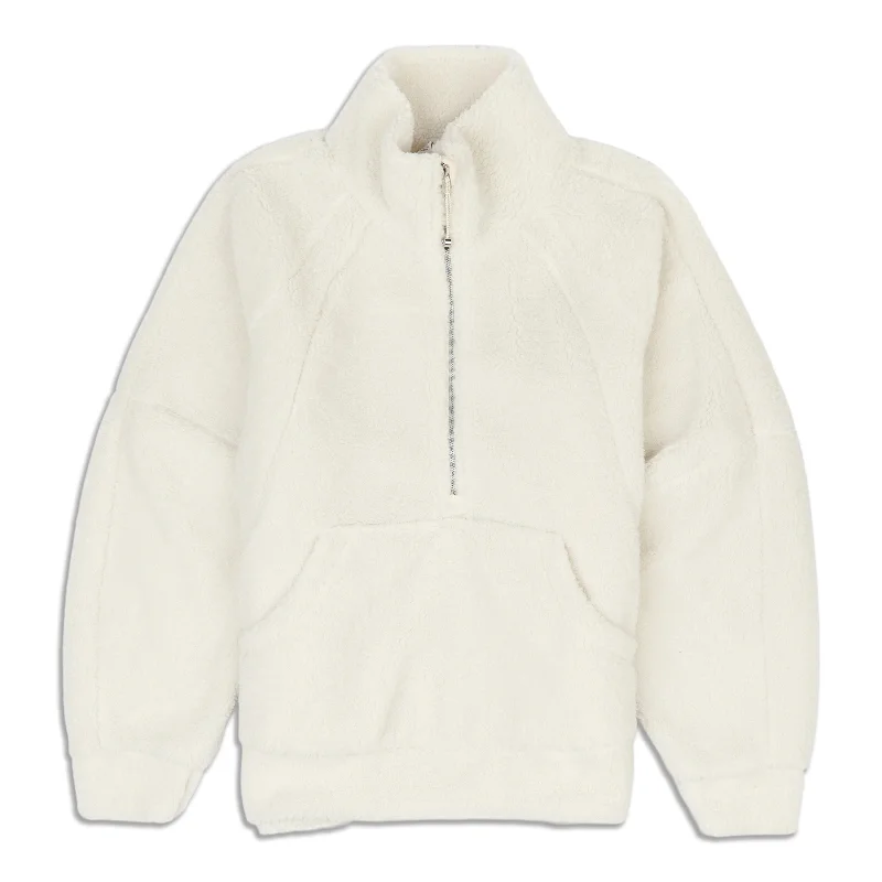 Stock Up and Save Scuba Oversized Fleece Funnel-Neck - Resale