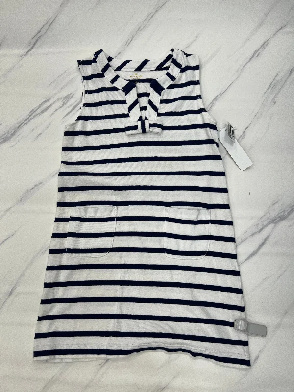 off-shoulder dressDress Designer By Kate Spade In Striped Pattern, Size: L