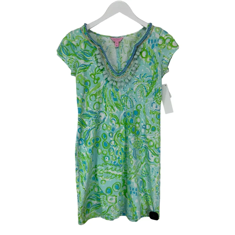 Special Price casual evening dressTeal Dress Designer Lilly Pulitzer, Size Xs