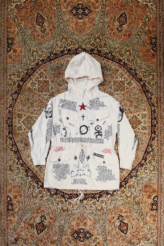 Children of the discordance SW HAND GRAFITTIMIL HOODIE (A)