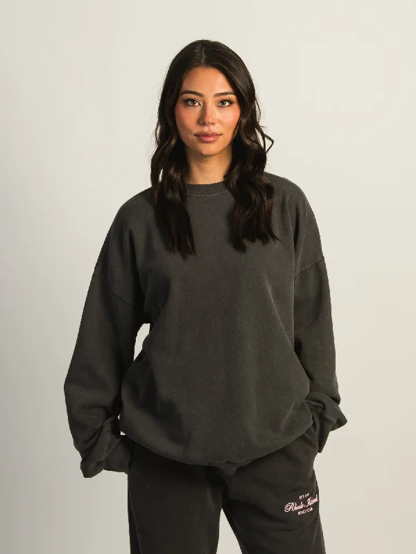 Amazing Deals HARLOW MICHELLE CREWNECK - CHARCOAL