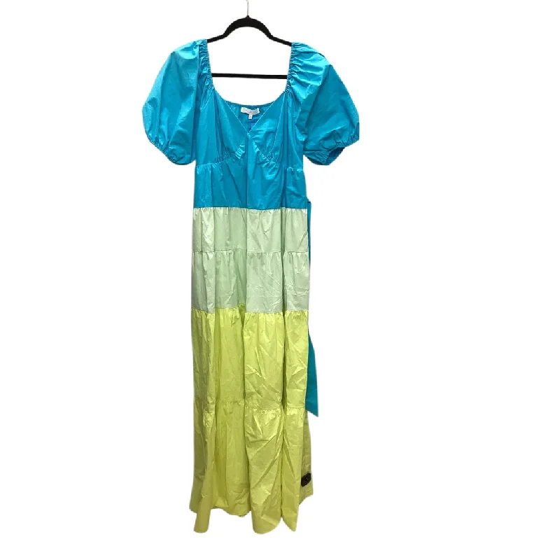 Can't Miss pleated dressDress Casual Maxi By Ces Femme In Multi-colored, Size: S