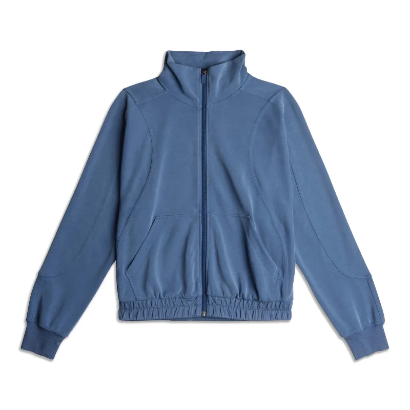 Bargain Bin Brushed Softstreme Funnel Neck Zip Up - Resale