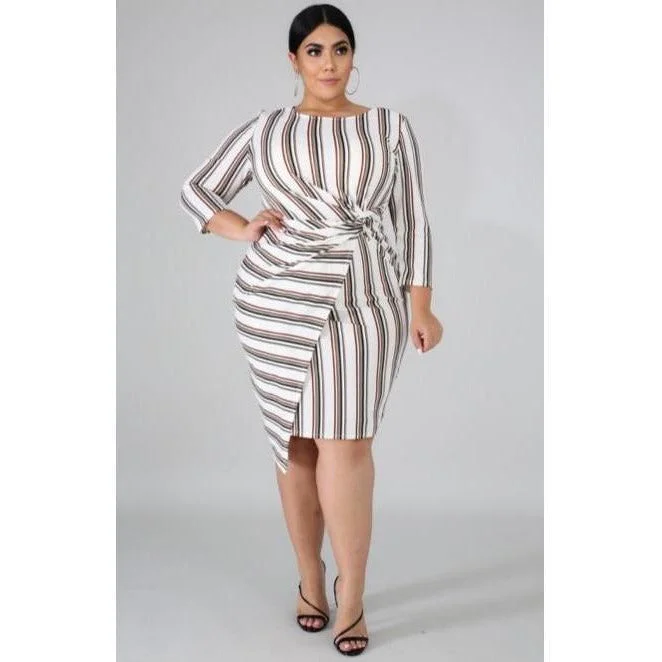 wrap dressAMALY DRESS(PLUS SIZE)