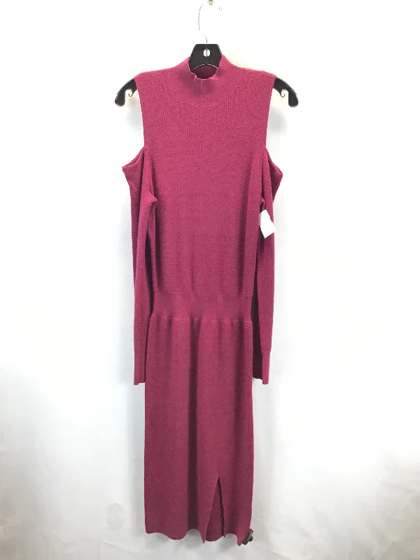 wool dressDress Designer By Chelsea 28 In Red, Size: Xs