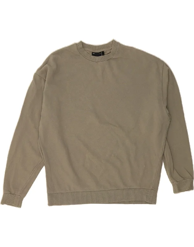 YEAR-End Sale ASOS Mens Loose Fit Sweatshirt Jumper Small Grey Cotton