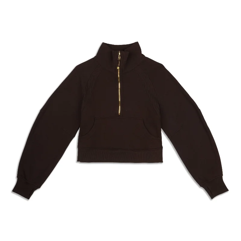 Sale Event Scuba Oversized Funnel-Neck Half Zip - Resale