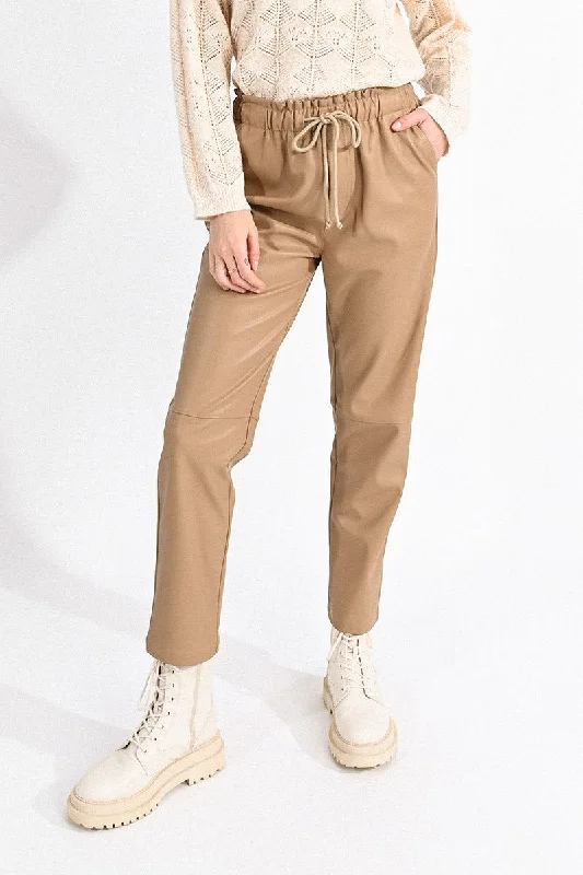 pleated dressMolly Bracken Vegan Leather Pants