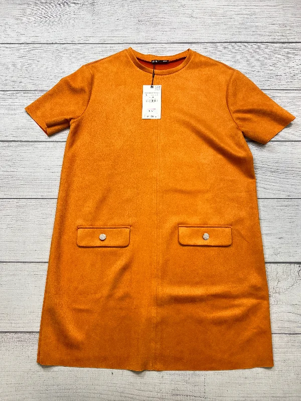 Price Reduction wool dressNew! Dress Work By Zara In Orange, Size: L