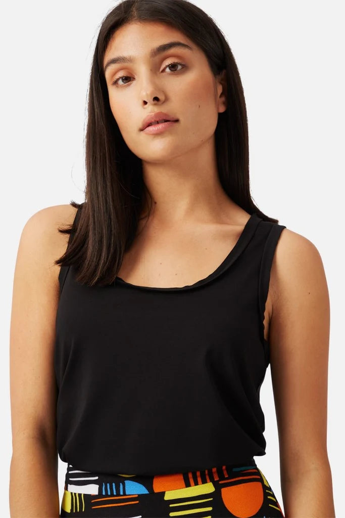 high-waisted dressTraffic People  Black Cami- Carrie