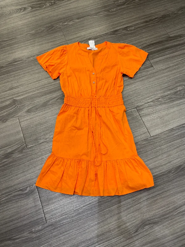Inventory Reduction boho dressDress Casual Short By Loft In Orange, Size: Sp
