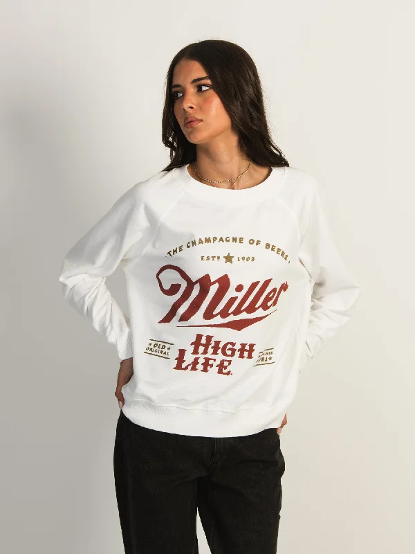 Big Discounts MILLER HIGH LIFE CREW FLEECE