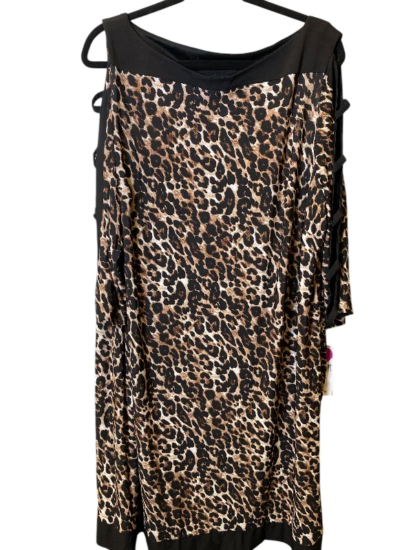 New Markdowns mini dressDress Party Midi By Clothes Mentor In Animal Print, Size: 3x New Markdowns mini dressDress Party Midi By Clothes Mentor In Animal Print, Size: 3x
