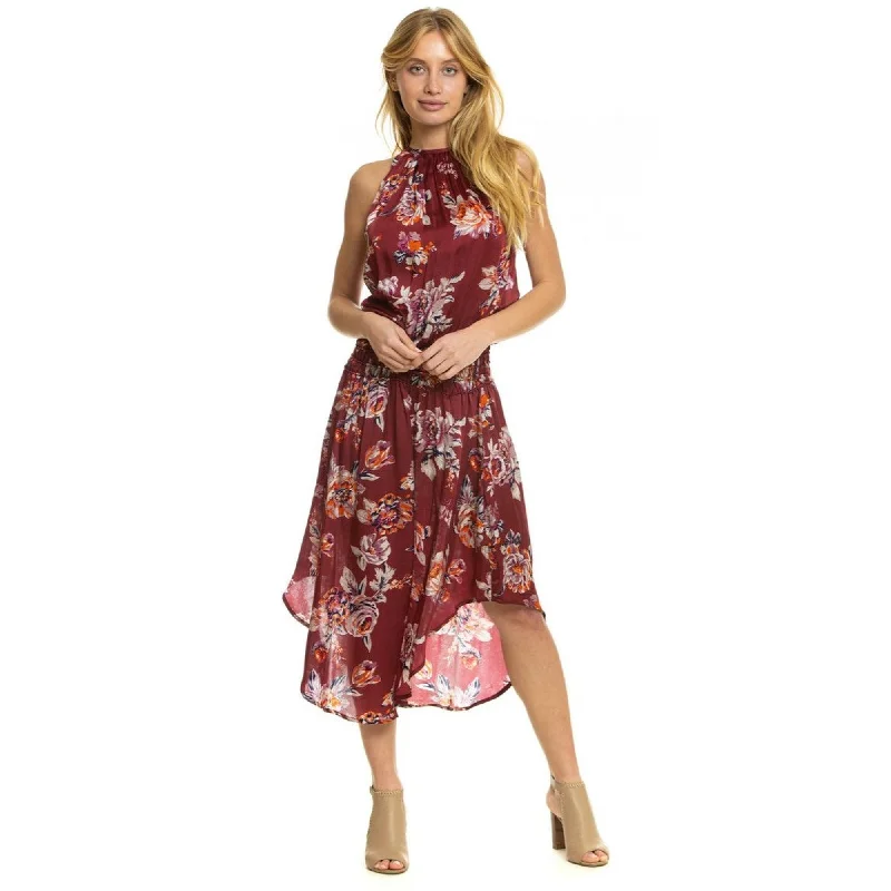 chic wrap dressShane Maroon Dress