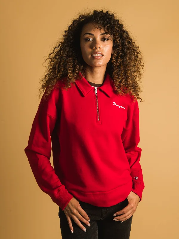 Price Drop CHAMPION POWERBLEND 1/2 ZIP  - CLEARANCE