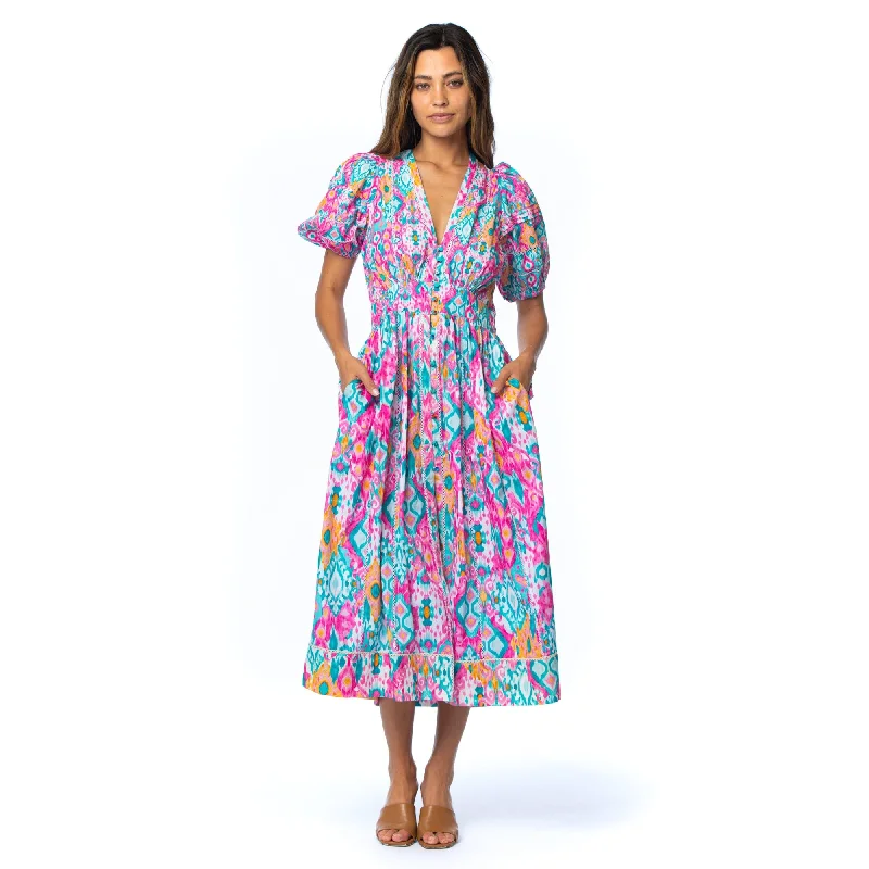 vintage-inspired dressNayla Ikat Dress