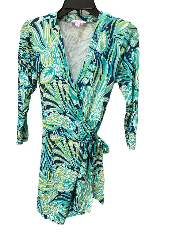 Deal of the Day boho dressGreen Dress Designer Lilly Pulitzer, Size S