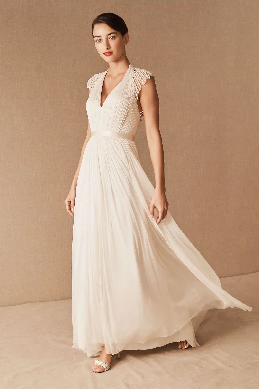 layered dressBHLDN Catherine Deane Kellyn Gown