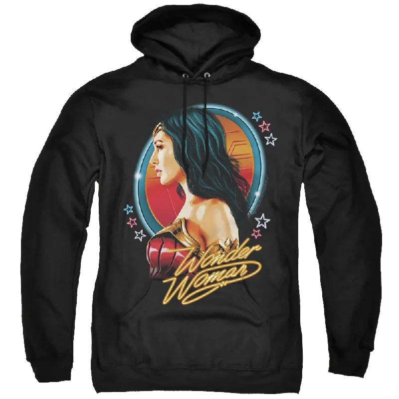 casual hoodie with logoWonder Woman 1984 Warrior 84 - Pullover Hoodie