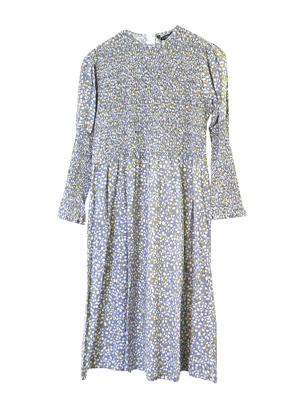 comfy maxi dressForteen Floral Smocked Top Dress