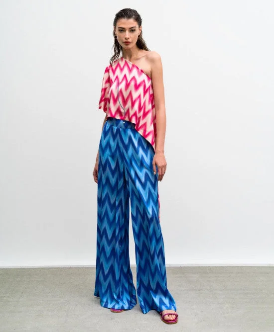 sleek midi dressAccess Satin Printed Pants