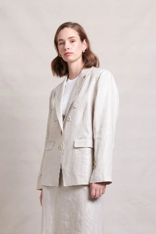 Special Discount insulated coatNeris - In Ore Jacket - Pumice