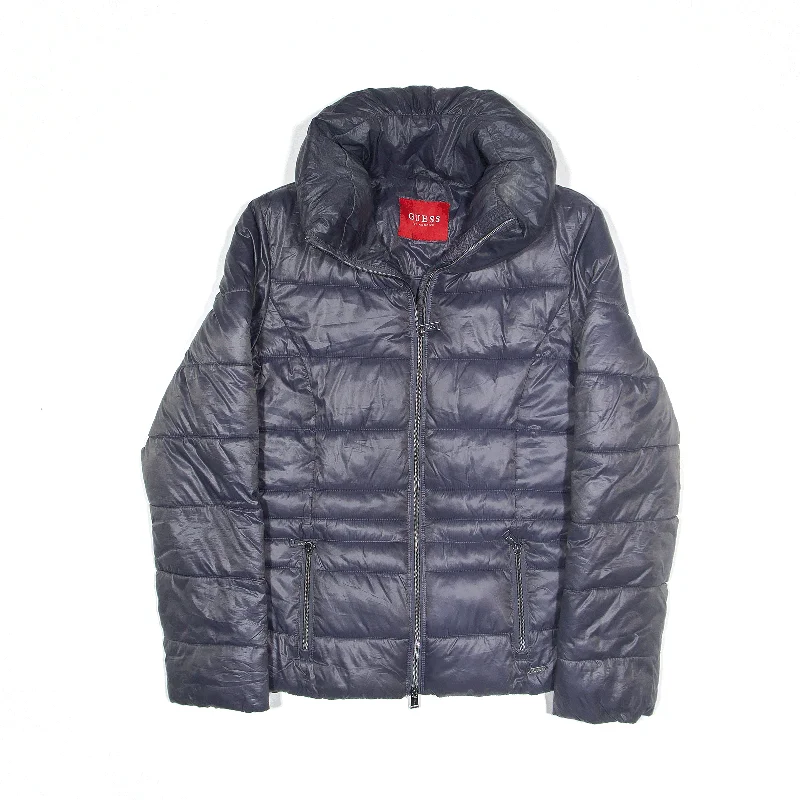 Blowout Sale modern outerwearGUESS Puffer Jacket Purple Womens L