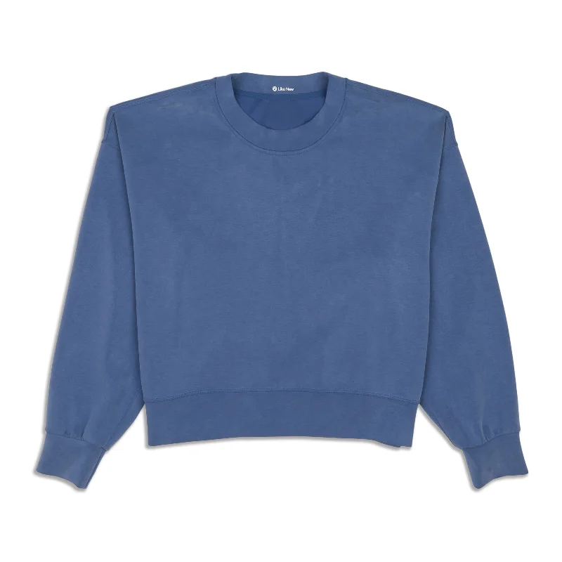 Crazy Deals Softstreme Perfectly Oversized Cropped Crew - Resale