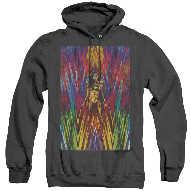 casual pullover hoodieWonder Woman 1984 Ww84 Poster - Heather Pullover Hoodie