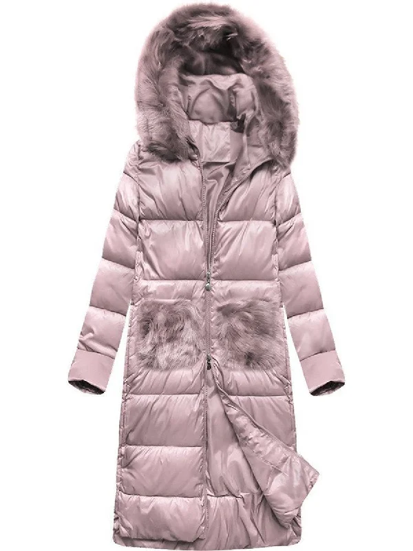 Unmissable Offer soft shell coatWinter And Winter Long Warm-Keeping Hooded Coat